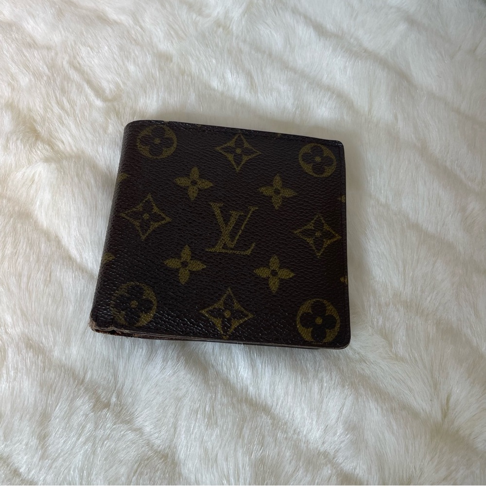 LOUIS VUITTON Porteuille Marco compact wallet vintage men’s bifold - Picture 6 of 16